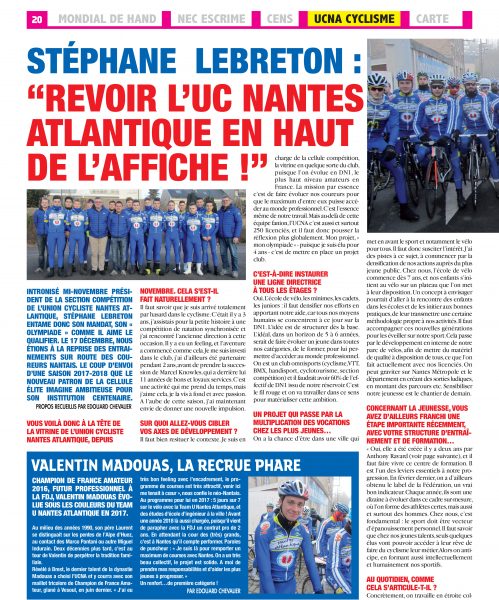 Rencontre cyclotourisme nantes